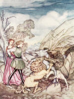 An Arthur Rackham illustration from ''The Allies' Fairy Book'' (1916)