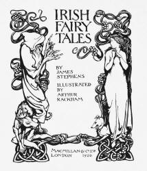 Title Page for ''Irish Fairy Tales'' (1920), illustrated by Arthur Rackham