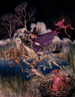 Arthur Rackham illustration for ''The Legend of Sleepy Hollow''