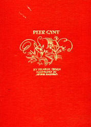Cover for ''Peer Gynt'' (1936) illustrated by Arthur Rackham