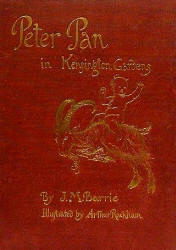 Cover for the 1906 Edition of ''Peter Pan in Kensington Garden'' illustrated by Arthur Rackham