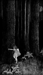 Ida Rentoul Outhwaite - 'Anne in the Enchanted Forest' from ''The Enchanted Forest'' (1921)