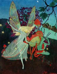 Dorothy Lathrop's 'I heard the fairies in a ring' from ''Down-Adown-Derry''