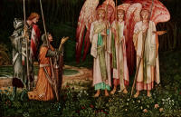 Edward Burne-Jones' ''The Vision of the Holy Grail''