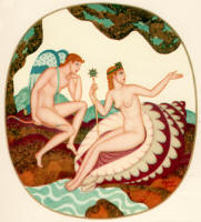 Edmund Dulac's 'Give thy mother a full revenge' in the 1951 Edition of ''The Marriage of Cupid and Psyche''