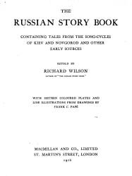 Title Page for ''The Russian Story Book'' (1916), illustrated by Frank C Pape