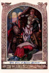 Frank C Pape - 'The Fate of Queen Gerlind' from ''Sigurd and Gudrun'' (1912)