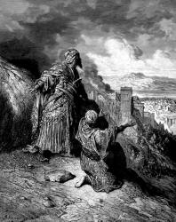 Gustave Dore - 'An Enemy of the Crusaders' from ''History of the Crusades'' (1880), written by Joseph Francois Michaud