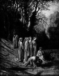 Gustave Dore - Illustration for Canto XXXIII, lines 134-137 'Purgatory' in ''Purgatory and Paradise'' (1889), written by Dante Alighieri