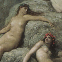 Detail from Gustave Dore's ''Les Oceanides''