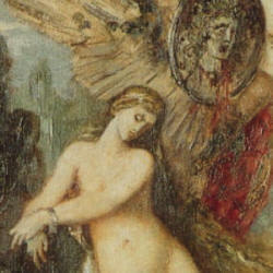 Detail from Gustave Moreau's ''Andromeda''