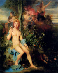 Gustave Moreau's ''Apollo and the Nine Muses''