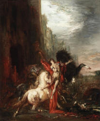 Gustave Moreau's ''Diomedes Devoured by his Horses''