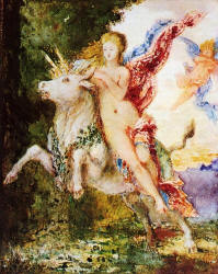Gustave Moreau's ''Europa and the Bull''