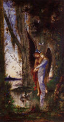 Gustave Moreau's ''Evening and Sorrow''