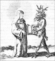 Engraving from Han Holbein's illustrations for ''Moriae Encomium'' (''The Praise of Folly'' or ''L'Eloge de la Folie'')