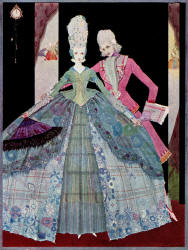 Harry Clarke - 'Cinderella and her Prince' from ''The Fairy Tales of Charles Perrault'' (1922)