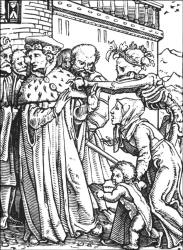 Hans Holbein - 'Der Furst' ('The Prince') from ''Der Todten-Tantz'' (''The Dance of Death'')