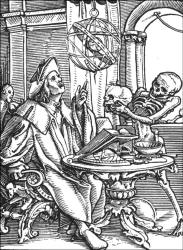 Hans Holbein - 'Der Sternsecher' ('The Astrologer') from ''Der Todten-Tantz'' (''The Dance of Death'')