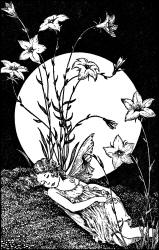 Ida Rentoul Outhwaite - 'Bluebells' from ''A Bunch of Wild Flowers'' (1933)