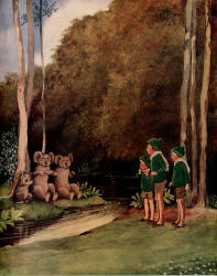 Ida Rentoul Outhwaite - 'The Three Bears' from ''Fairyland'' (1926)