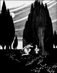 Ida Rentoul Outhwaite - 'The Grave of Love' from ''Fairyland'' (1926)