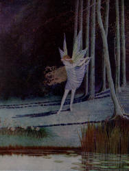 Ida Rentoul Outhwaite - 'On moonlight nights they danced' from ''Fairyland'' (1926)