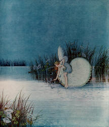 Ida Rentoul Outhwaite - 'The Nautilus Fairy' from ''Fairyland'' (1926)