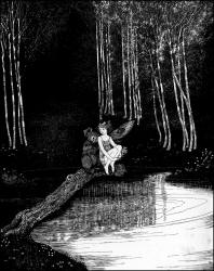 Ida Rentoul Outhwaite - '''Don't worry'' he said' from ''Fairyland'' (1926)
