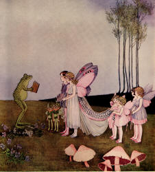Ida Rentoul Outhwaite - 'Serana's Wedding' from ''Fairyland'' (1926)