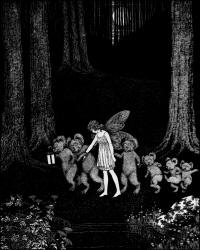 Ida Rentoul Outhwaite - 'They led her to an open glade' from ''Fairyland'' (1926)