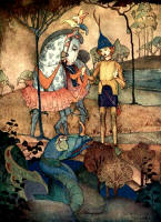 Jean de Bosschere illustration from ''Folk Tales of Flanders''