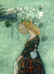Detail from John Bauer's ''The Sea King's Queen''