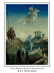 An 18x24 inch Art Poster displaying Kay Nielsen's ''The Marsh King's Daughter''