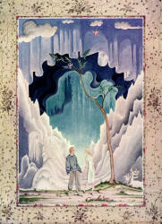 Kay Nielsen - one of two colour illustrations for 'The Snow Queen' from ''Fairy Tales by Hans Andersen'' (1923)
