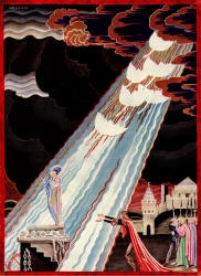 Kay Nielsen - colour illustration for 'The Six Swans' from ''Hansel and Gretel and other stories by the Brothers Grimm'' (1925)