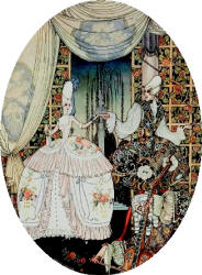 Kay Nielsen - 'At last he came to dance' from ''In Powder and Crinoline'' (1913)