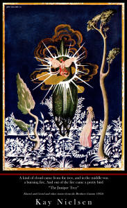 Fine Art Poster sample showing a Kay Nielsen illustration from ''Hansel and Gretel and other stories by the Brothers Grimm'' (1925)