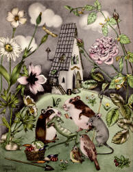Adrienne Segur's 'Petit Bill' ('Little Bill') from ''Alice au pays des merveilles'' (''Alice's Adventures in Wonderland'')