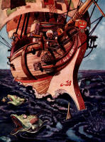 Rene Bull - an illustration from ''The Arabian Nights''