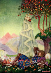 Thomas Mackenzie's 'Launcelot lay sleepin uner the Apple Tree' for ''Arthur and His Knights''