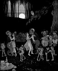 Ida Rentoul Outhwaite - 'The Dance' from ''The Enchanted Forest'' (1921)