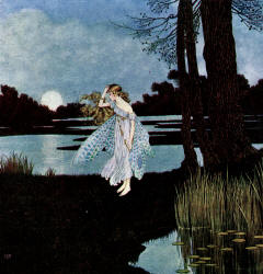Ida Rentoul Outhwaite - 'The Torn Wing' from ''The Enchanted Forest'' (1921)