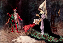 Warwick Goble - 'Rumpelstizchen' from ''The Fairy Book'' (1913)