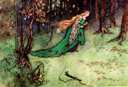 Warwick Goble - 'The Frog-Prince' from ''The Fairy Book'' (1913)