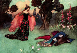 Warwick Goble - 'Beauty and the Beast' from ''The Fairy Book'' (1913)