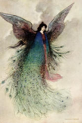 Warwick Goble - 'The Moon Maiden' from ''Green Willow and other Japanese Fairy Tales''