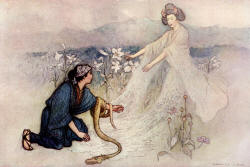 Warwick Goble - 'Karma' from ''Green Willow and other Japanese Fairy Tales''