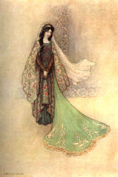 Warwick Goble - 'The Princess as the Ogre's Bride' from ''Stories from the Pentamerone'' (1911)