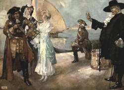 William Russell Flint - 'You mst make some allowance' for 'The Gondoliers; or, The King of Barataria' from ''Iolanths and Other Operas'' (1910)
